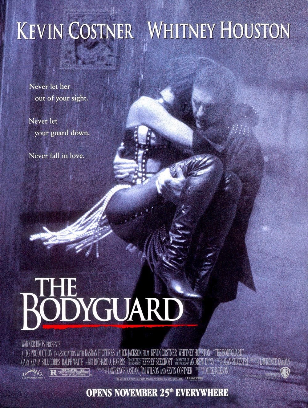 L'affiche du film The Bodyguard
