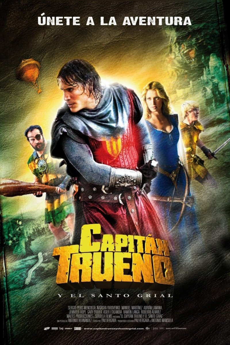 L'affiche du film El Capitán Trueno y el Santo Grial