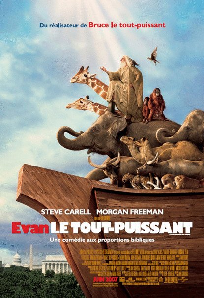 L'affiche du film Evan le tout Puissant