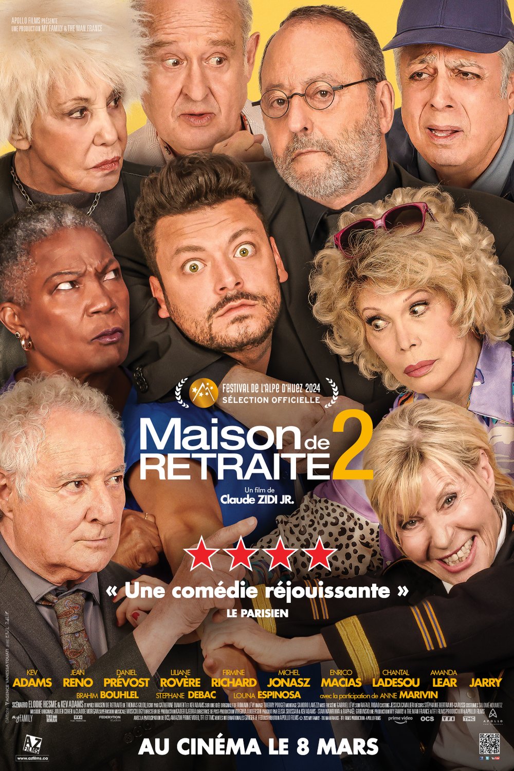 L'affiche du film Maison de retraite 2