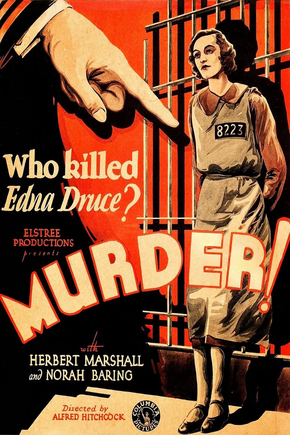 L'affiche du film Meurtre