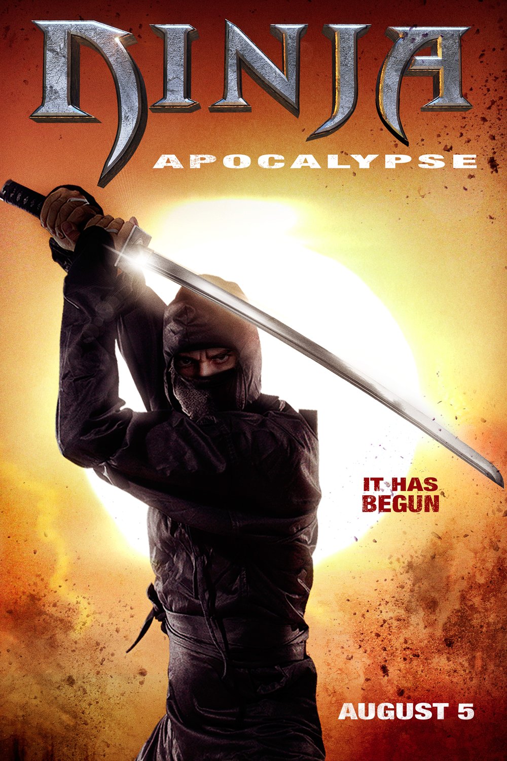 L'affiche du film Ninja Apocalypse