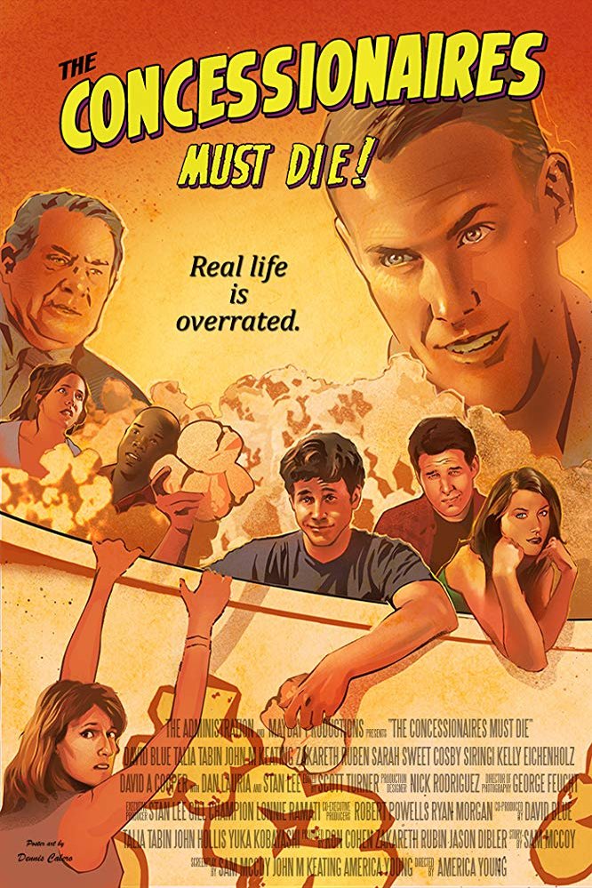 L'affiche du film The Concessionaires Must Die!