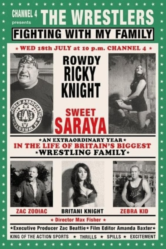 L'affiche du film The Wrestlers: Fighting with My Family