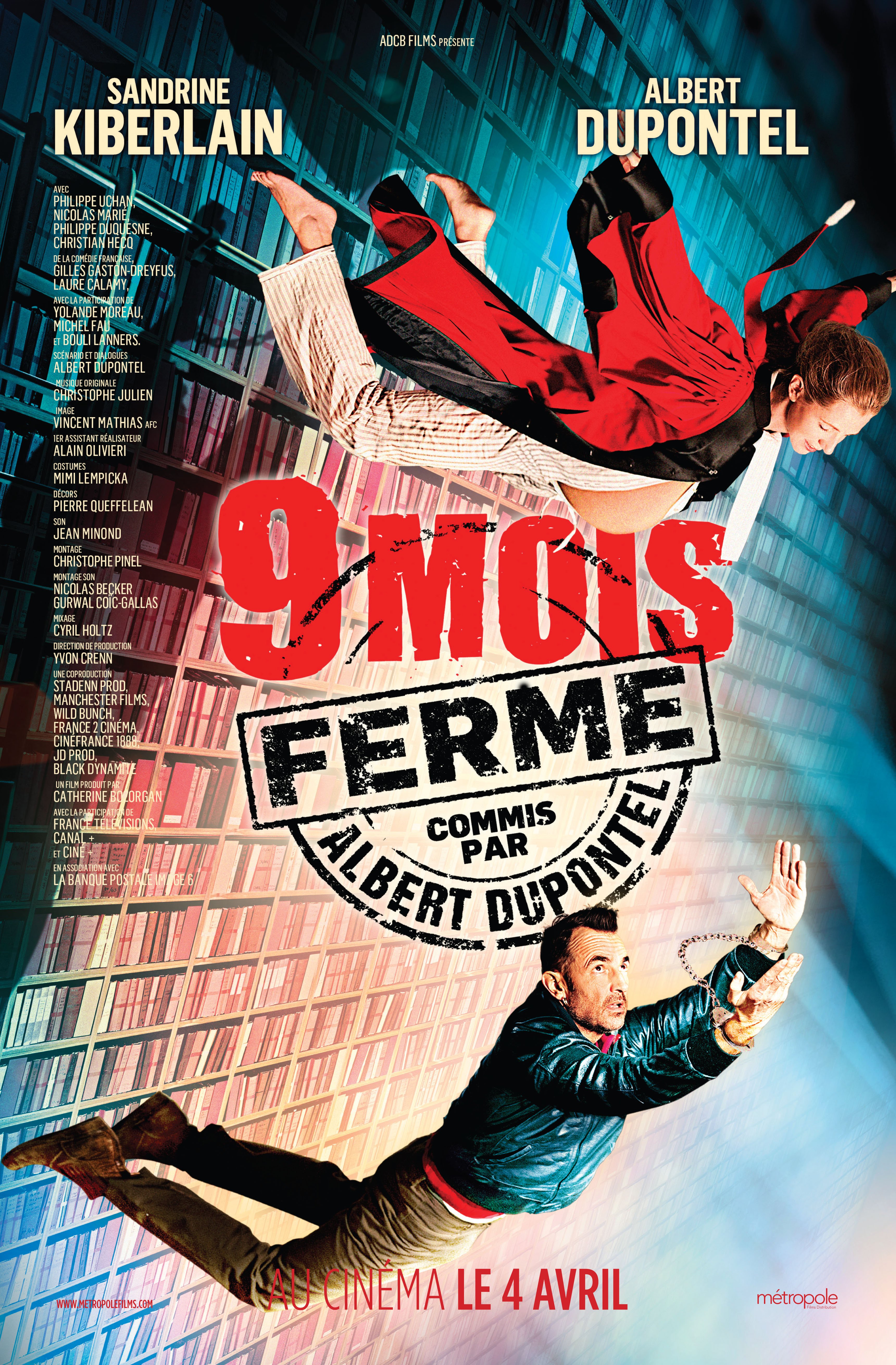 L'affiche du film 9 mois ferme