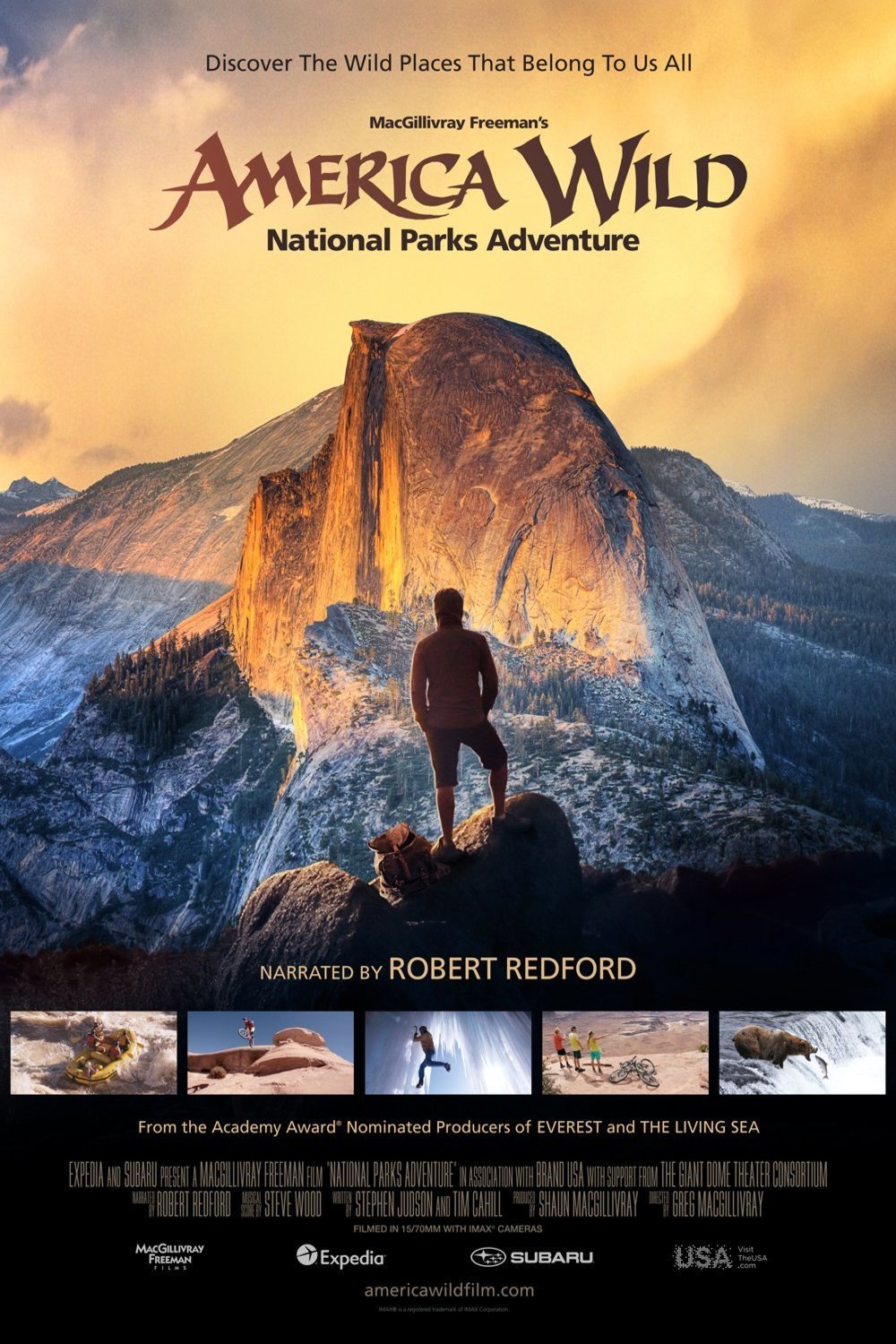 L'affiche du film Amérique Sauvage: Au coeur des parcs nationaux