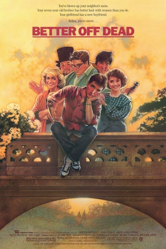 L'affiche du film Better Off Dead...