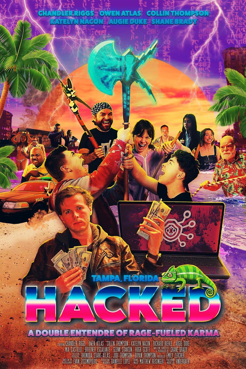 Poster of the movie Hacked: A Double Entendre of Rage Fueled Karma