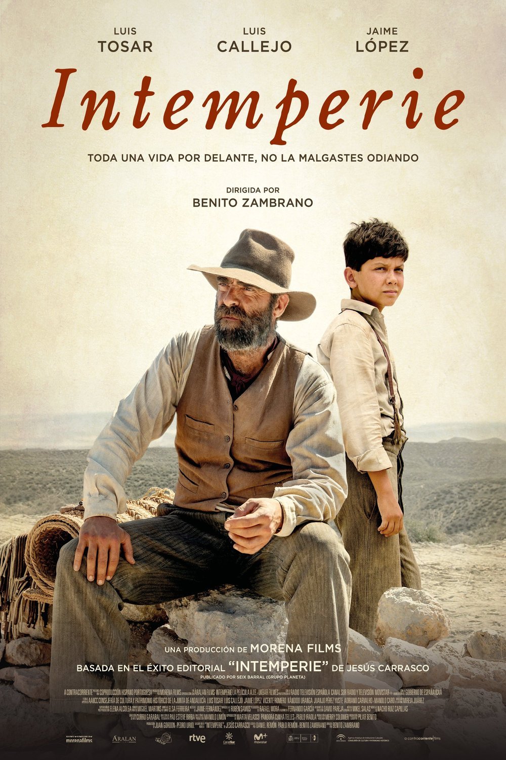 L'affiche du film Intemperie
