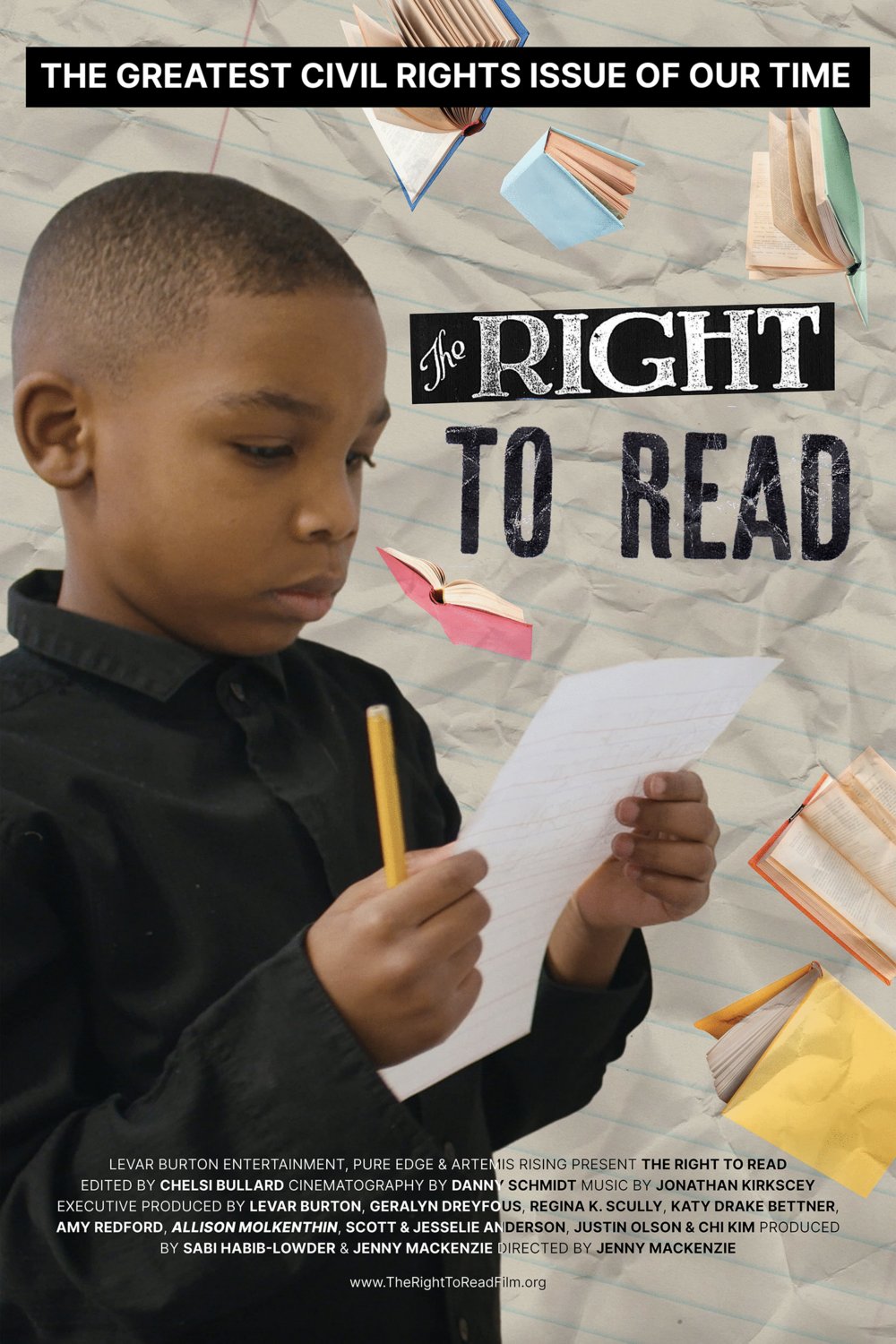 Poster of the movie The Right to Read [2023]