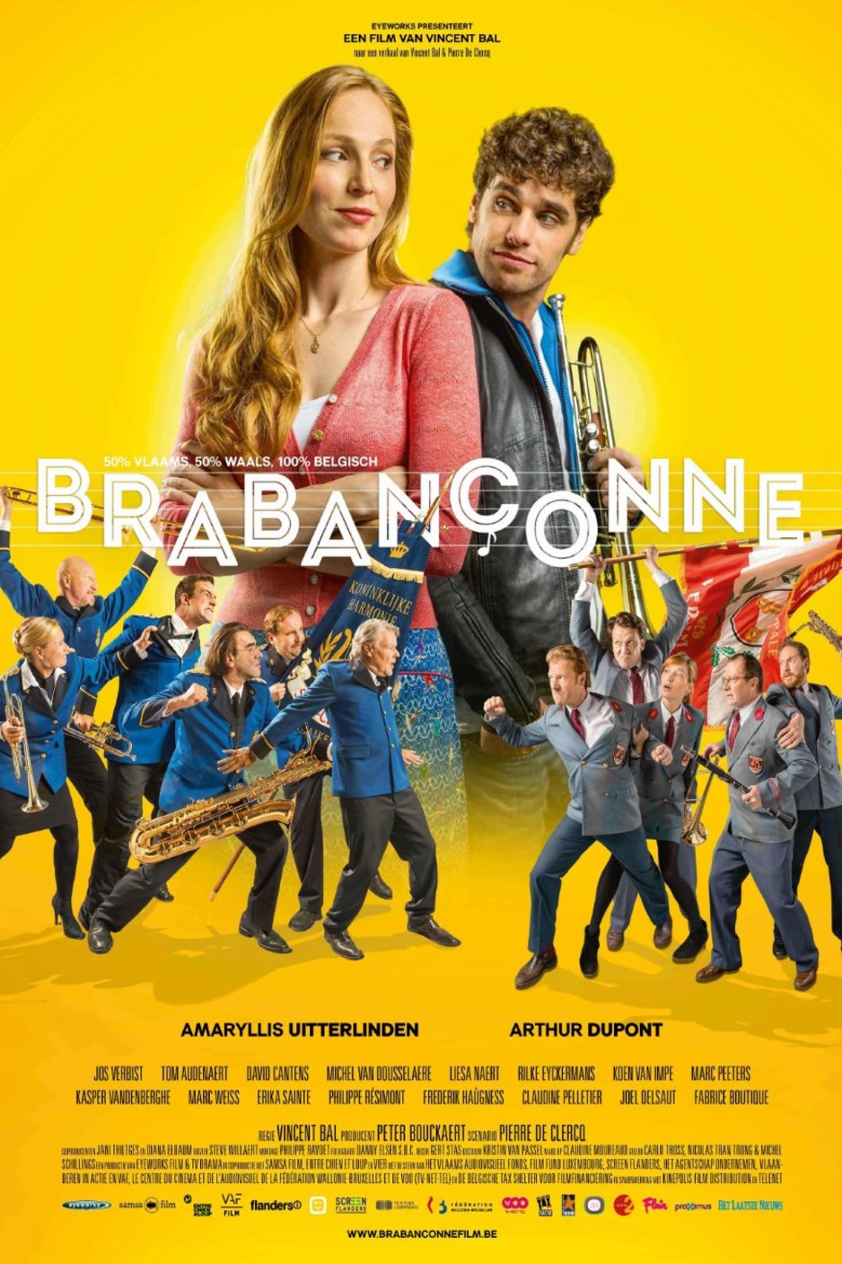 L'affiche du film Brabançonne