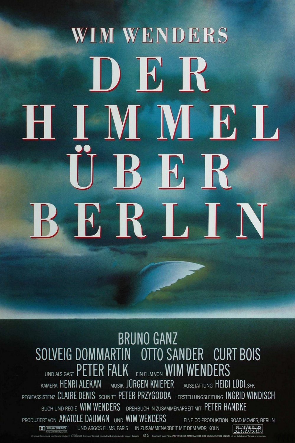L'affiche du film Les ailes du désir