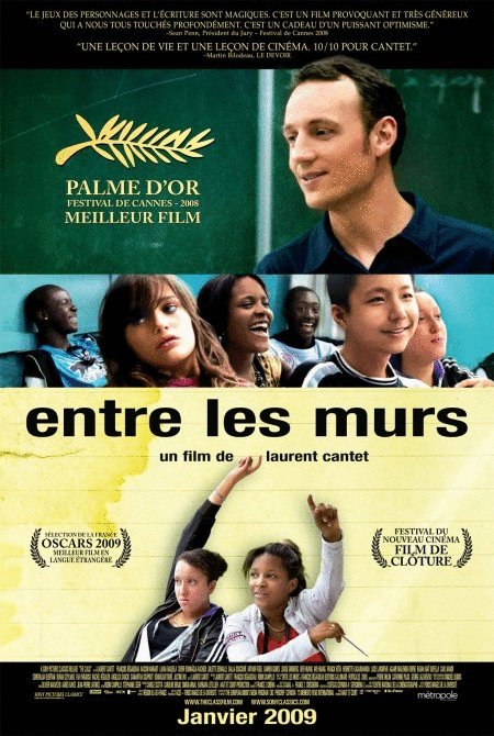 L'affiche du film Entre les murs