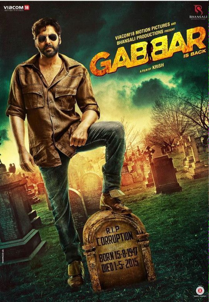 L'affiche du film Gabbar is Back