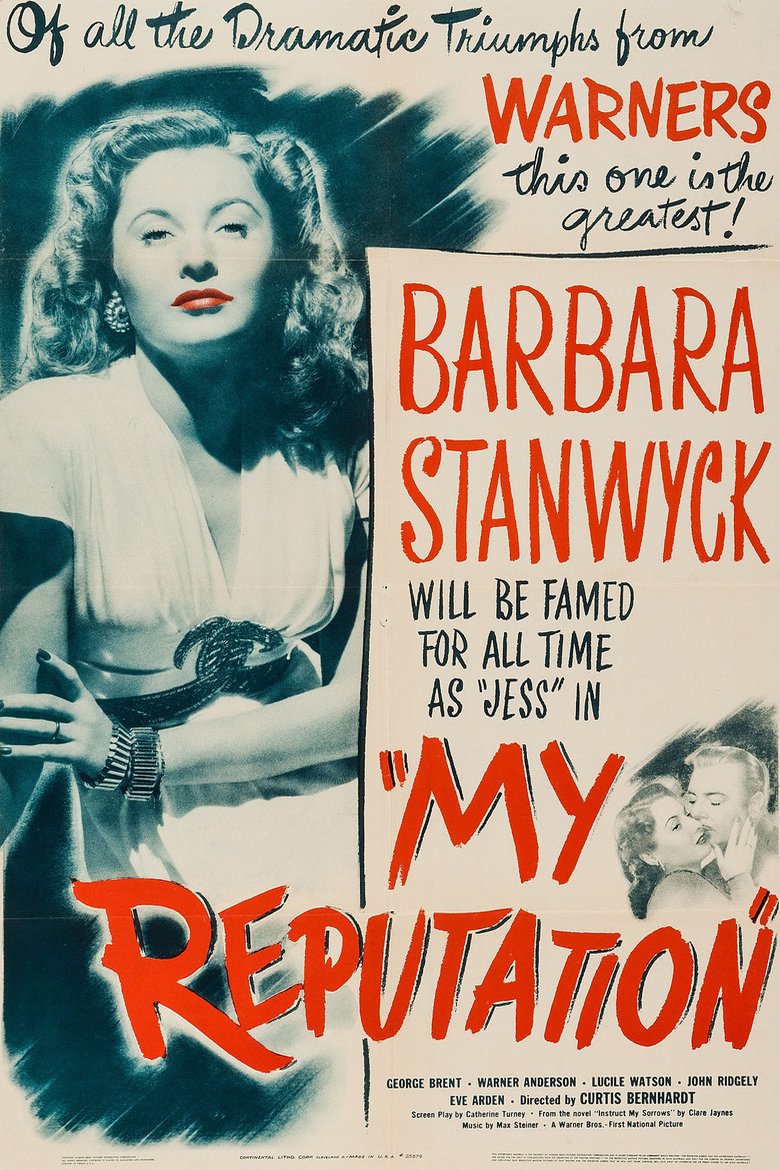 L'affiche du film My Reputation