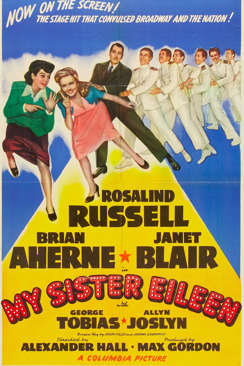 L'affiche du film My Sister Eileen
