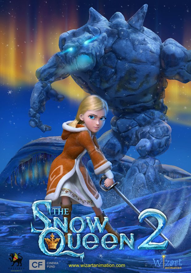 L'affiche du film The Snow Queen 2, La Reine des Neiges: Le Miroir Sacré