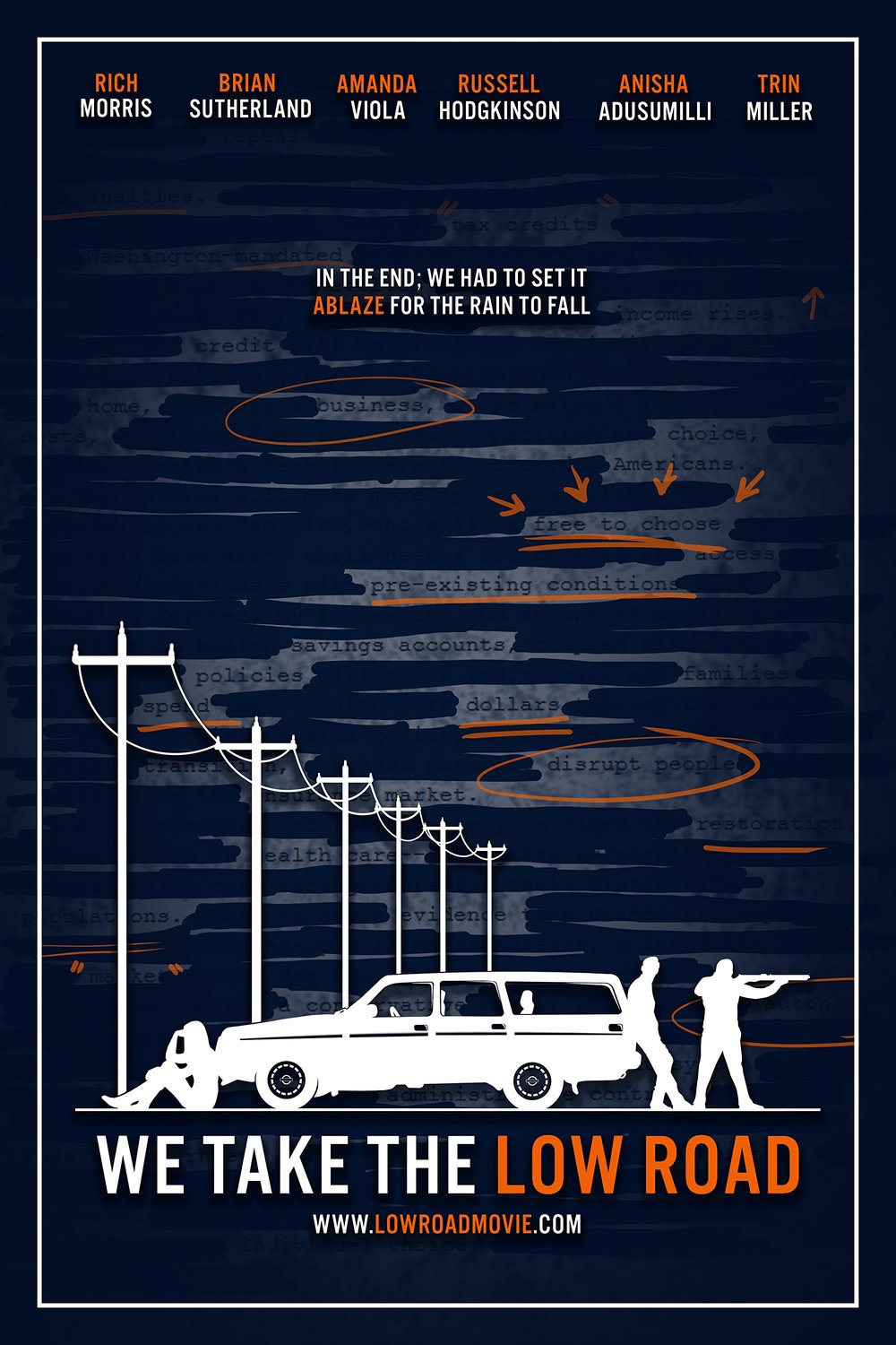 L'affiche du film We Take the Low Road