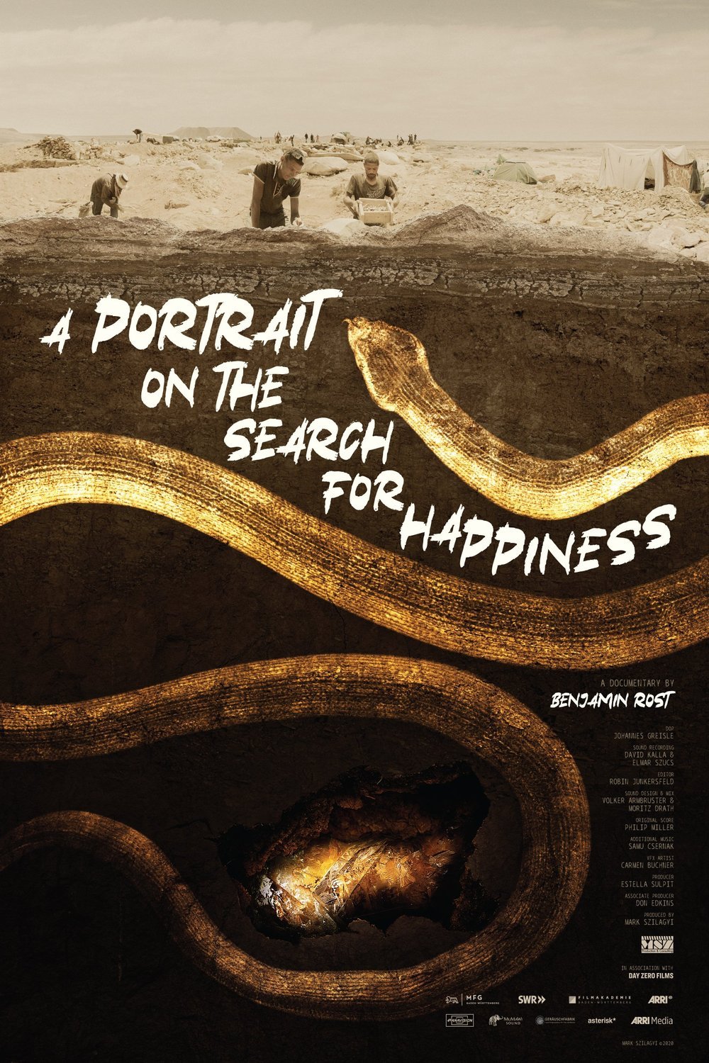 L'affiche du film A Portrait on the Search for Happiness