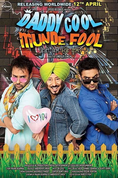 L'affiche du film Daddy Cool Munde Fool