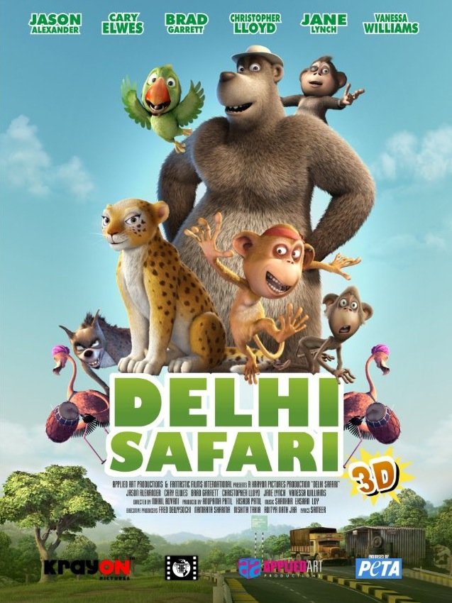L'affiche du film Delhi Safari