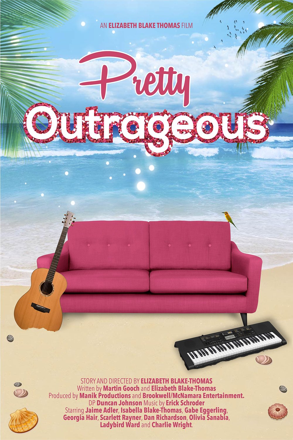 L'affiche du film Pretty Outrageous