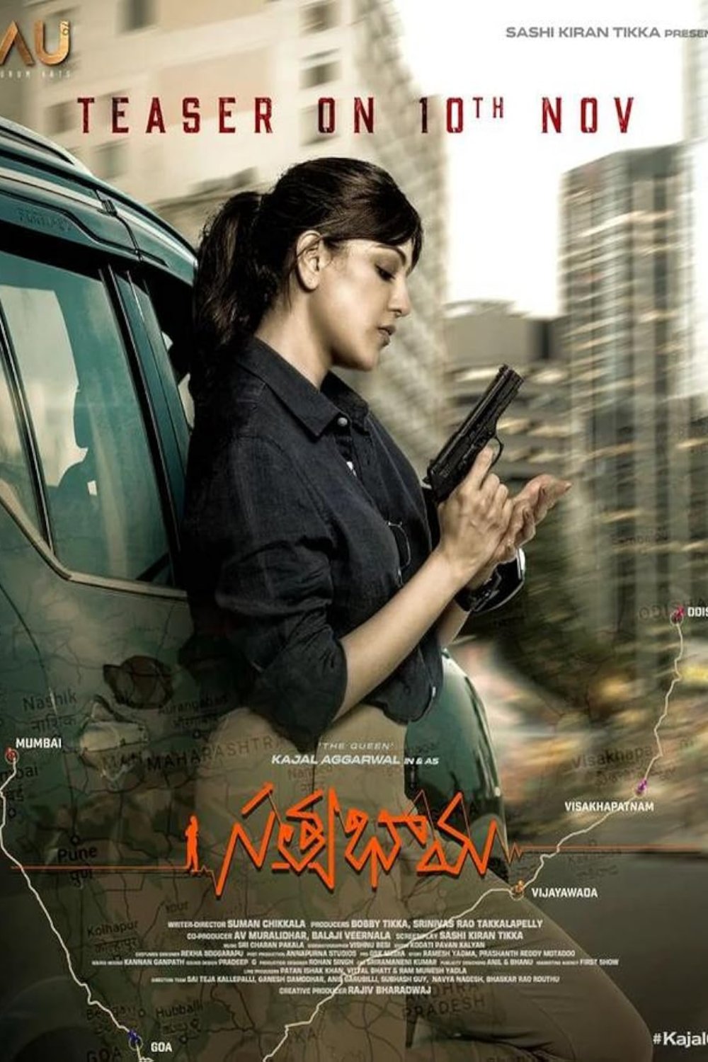 L'affiche du film Satyabhama
