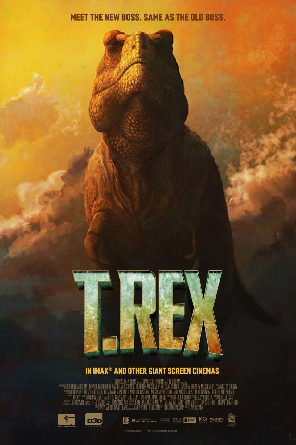 L'affiche du film T.Rex v.f.