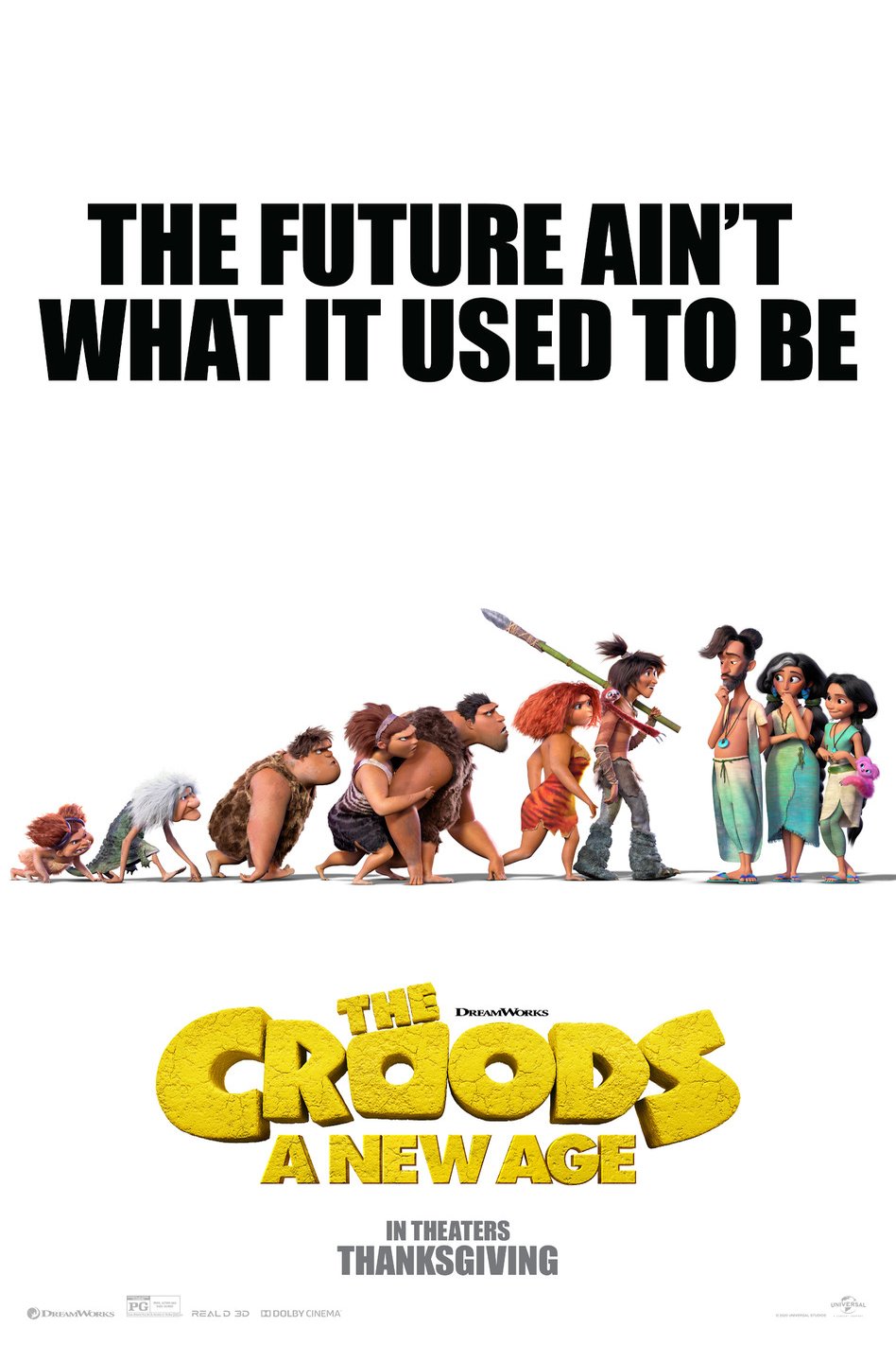 L'affiche du film The Croods: A New Age