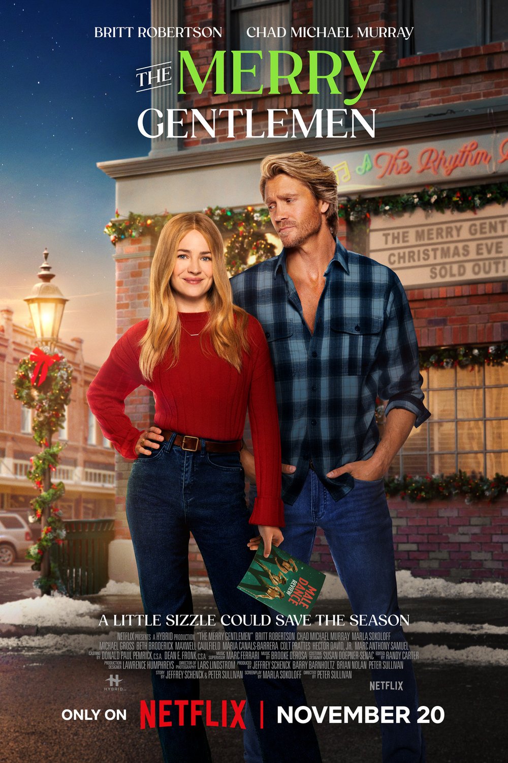 L'affiche du film The Merry Gentlemen