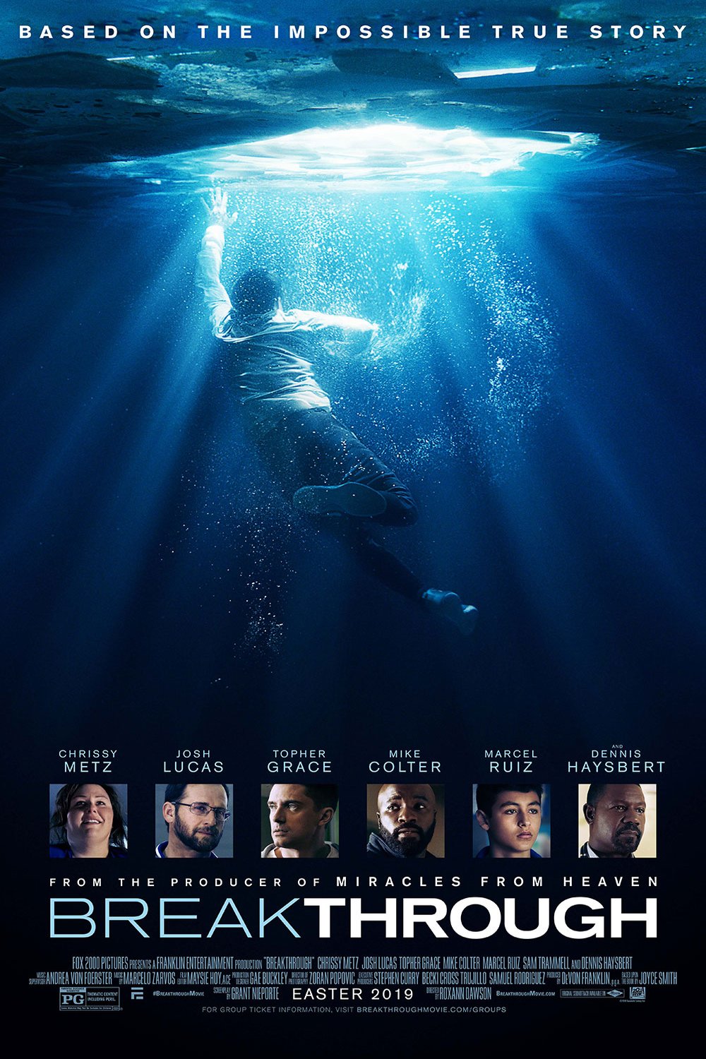 L'affiche du film Breakthrough v.f.