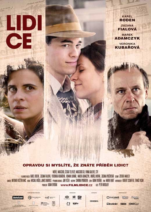 L'affiche du film Lidice