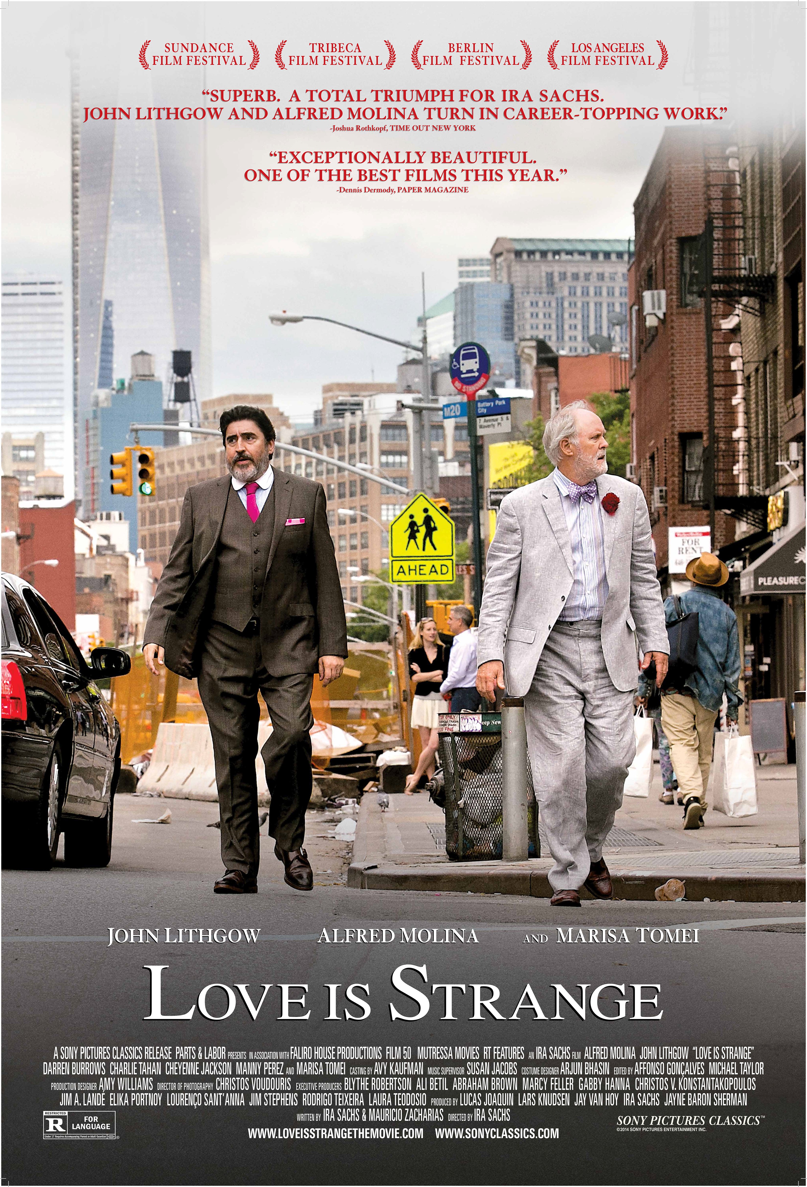 L'affiche du film Love is Strange