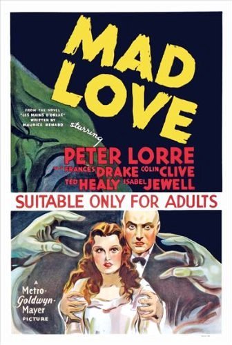 L'affiche du film Mad Love