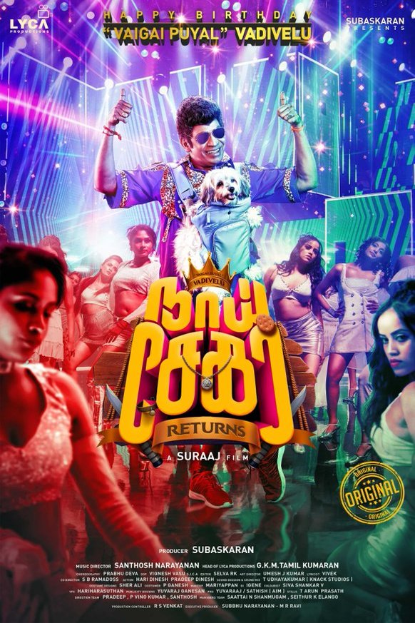 L'affiche du film Naai Sekar Returns