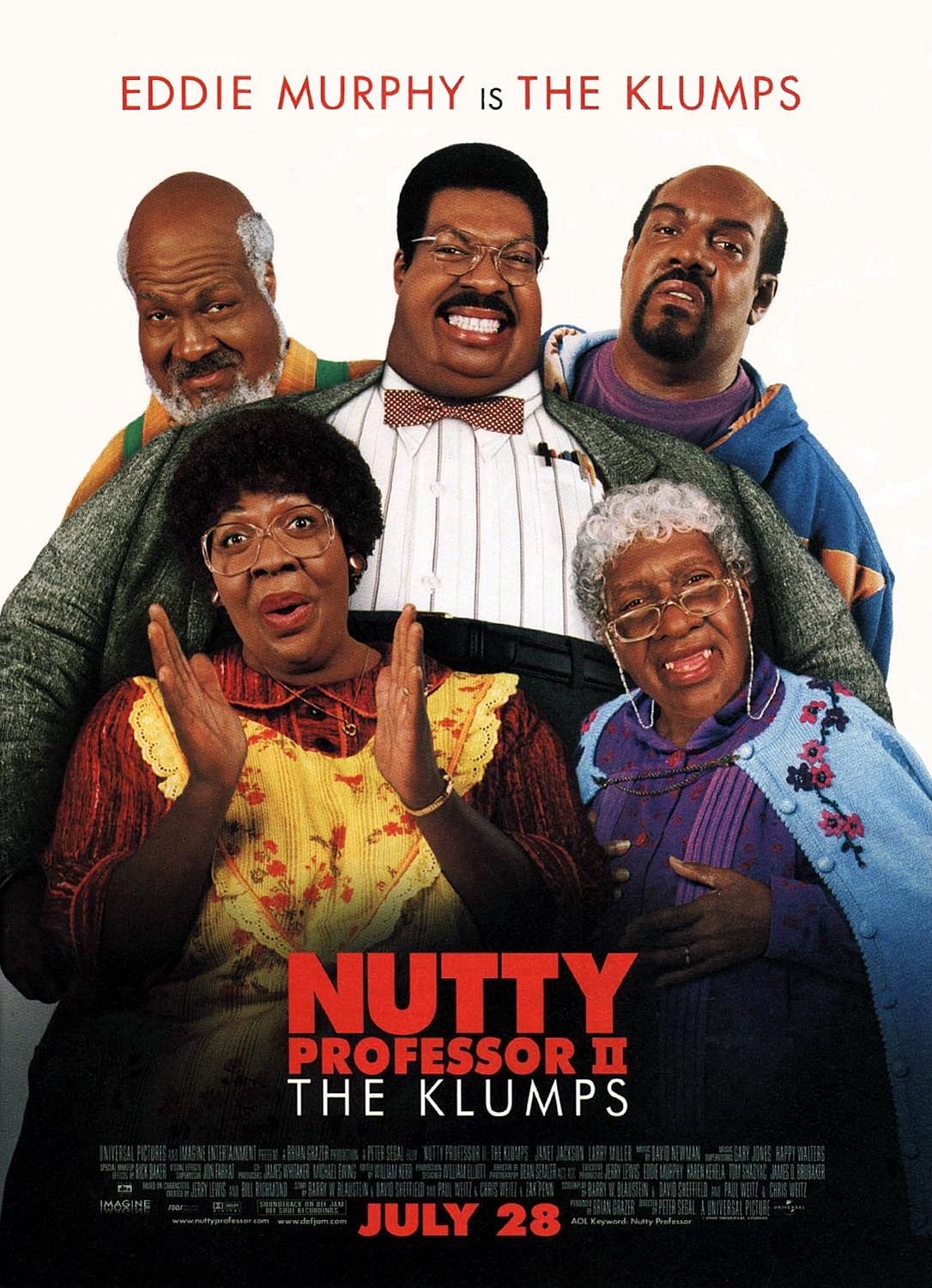 L'affiche du film Nigaud De Professeur 2: Les Klumps