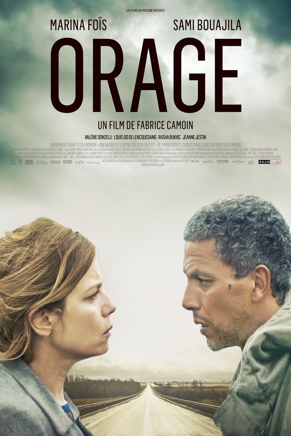 L'affiche du film Orage