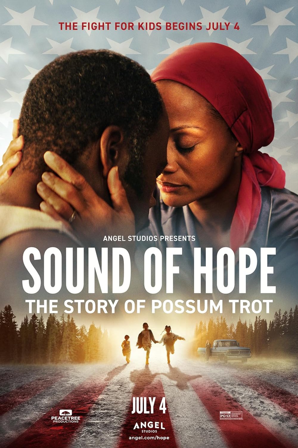 L'affiche du film L'histoire de Possum Trot: le son de l'espoir