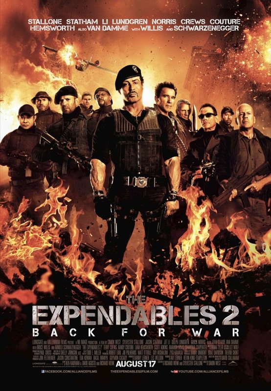 Poster of the movie The Expendables 2 [2012]