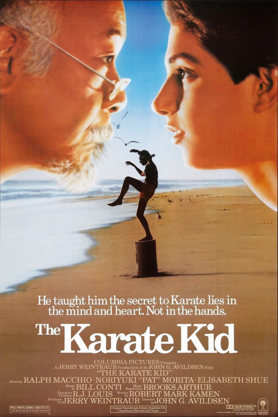 L'affiche du film The Karate Kid