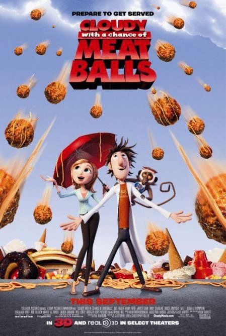Poster of the movie Cloudy with a Chance of Meatballs