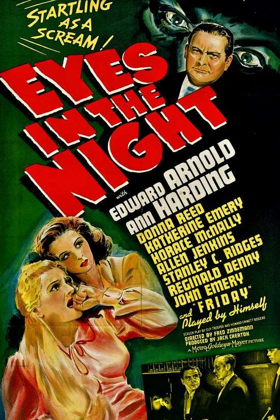 L'affiche du film Eyes in the Night