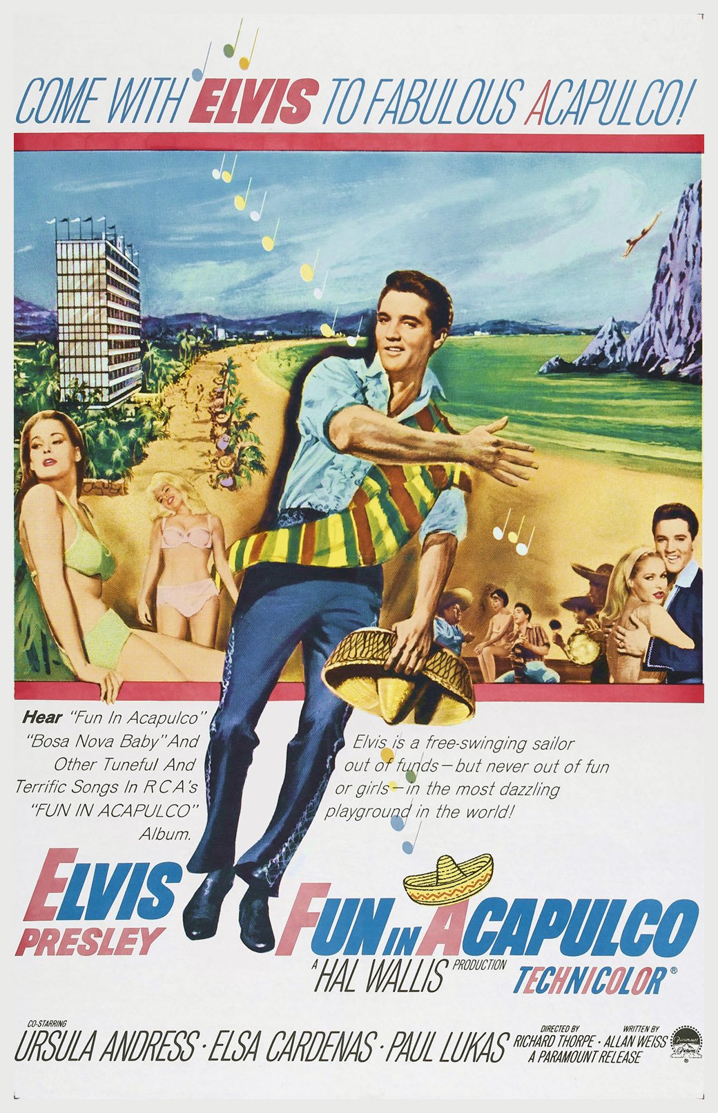 L'affiche du film Fun in Acapulco