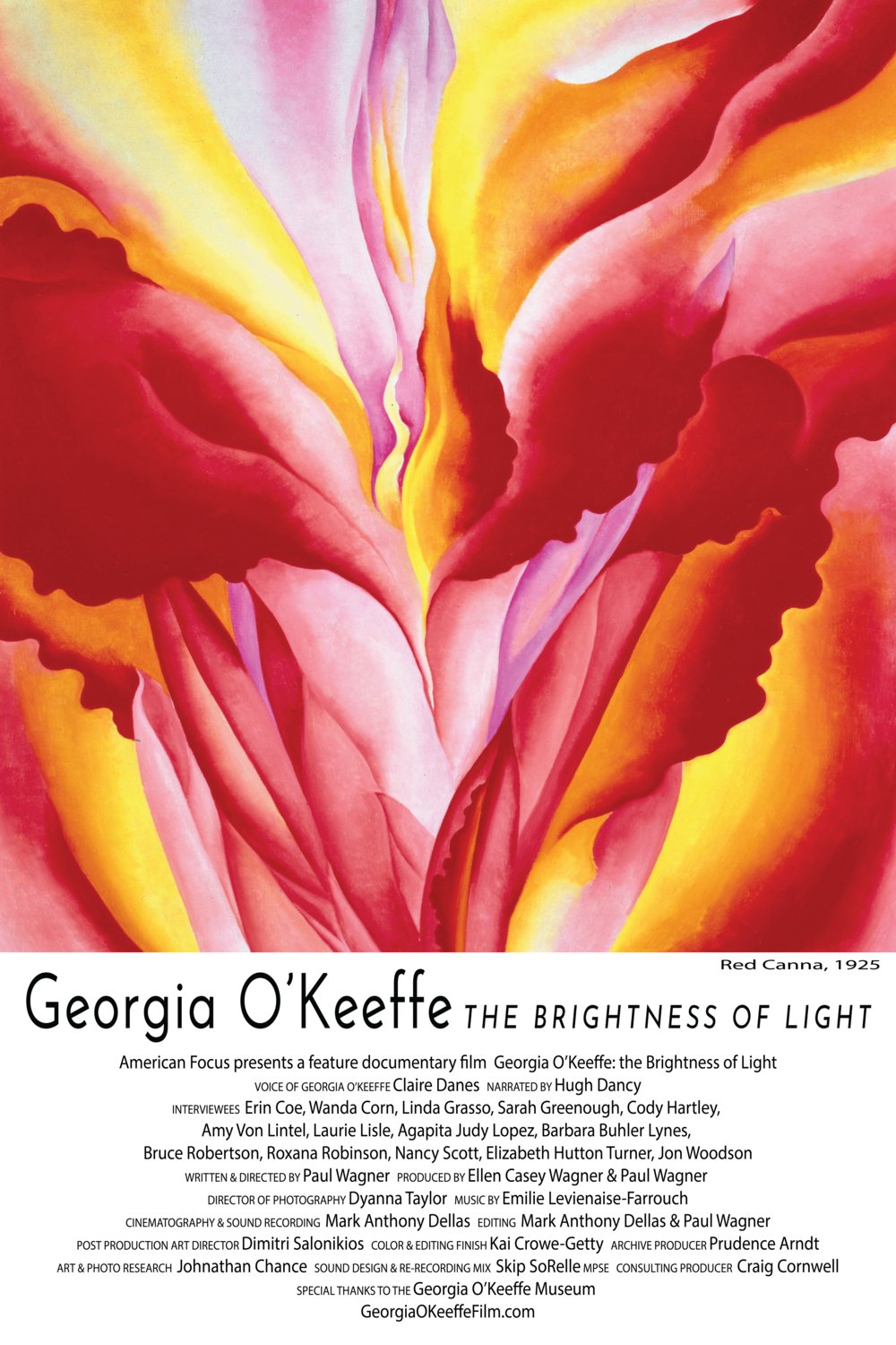Poster of the movie Georgia O'Keeffe: The Brightness of Light