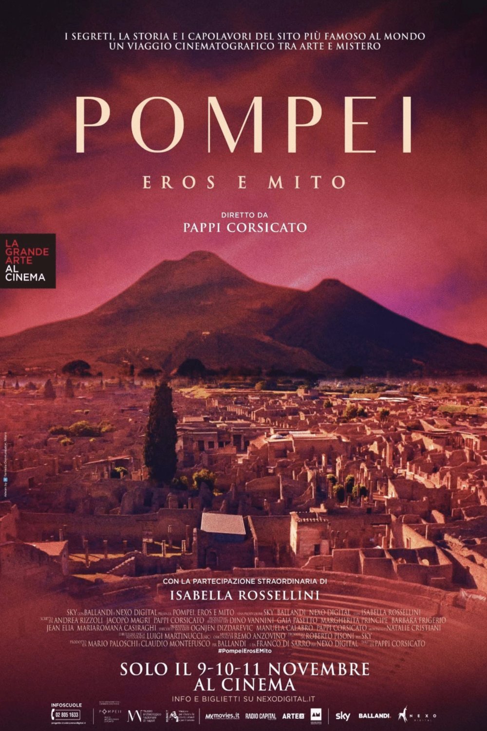 L'affiche du film Pompeii: Sin City