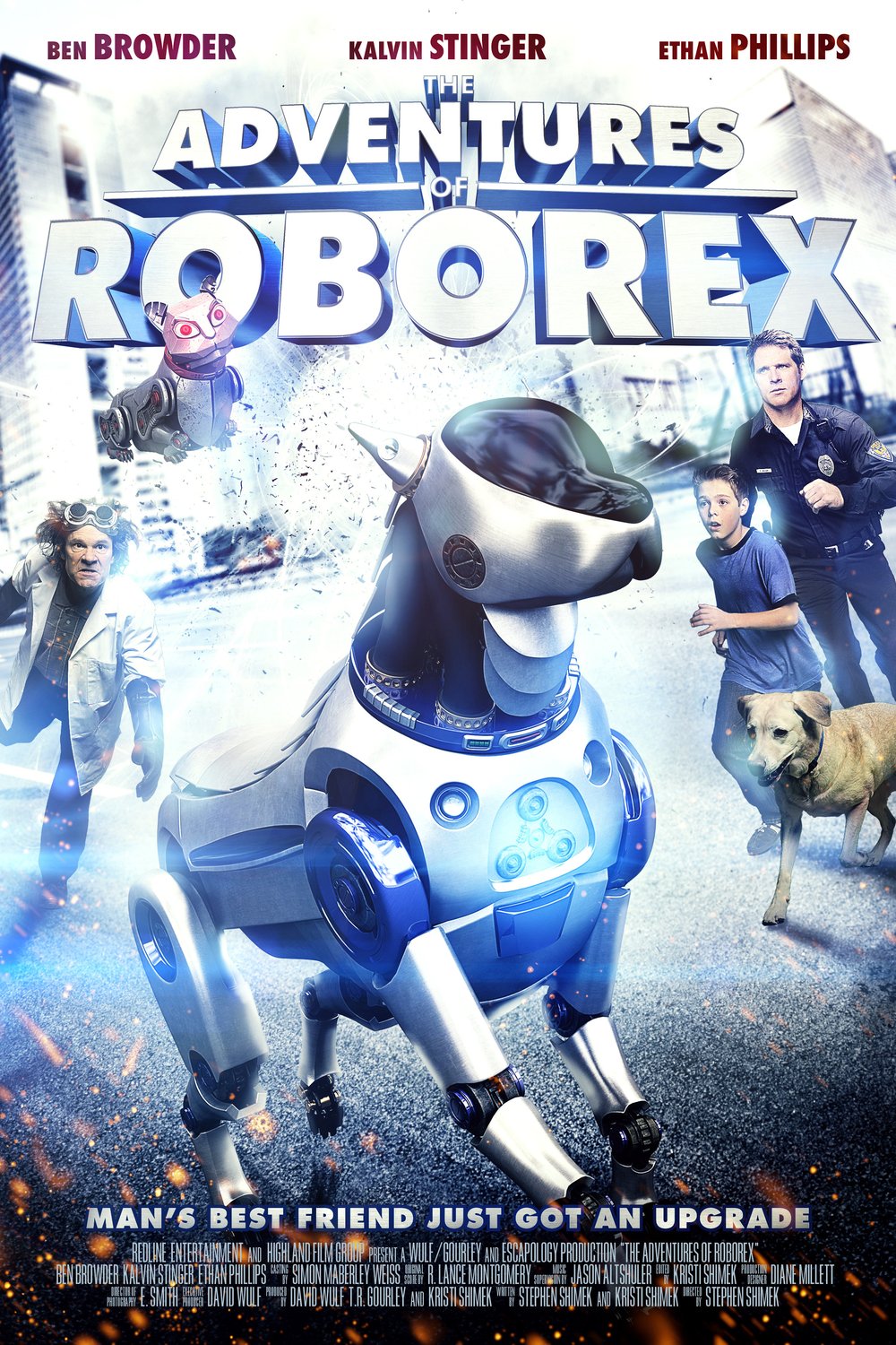 L'affiche du film The Adventures of RoboRex