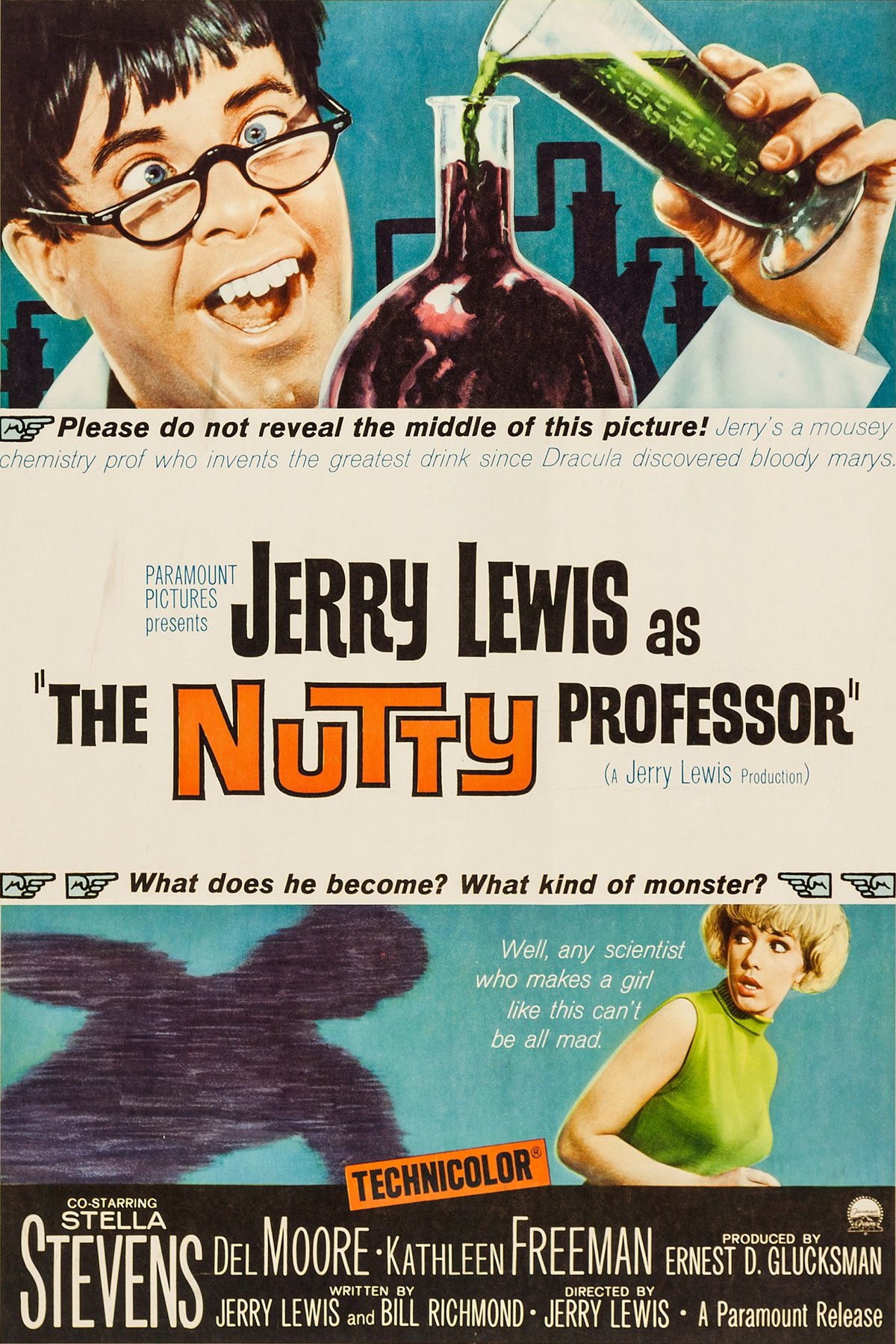 Poster of the movie The Nutty Professor [1963]