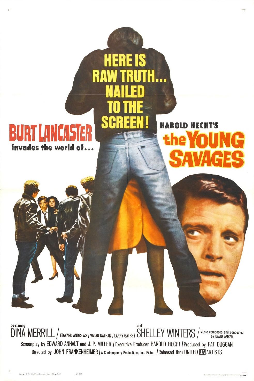 L'affiche du film The Young Savages