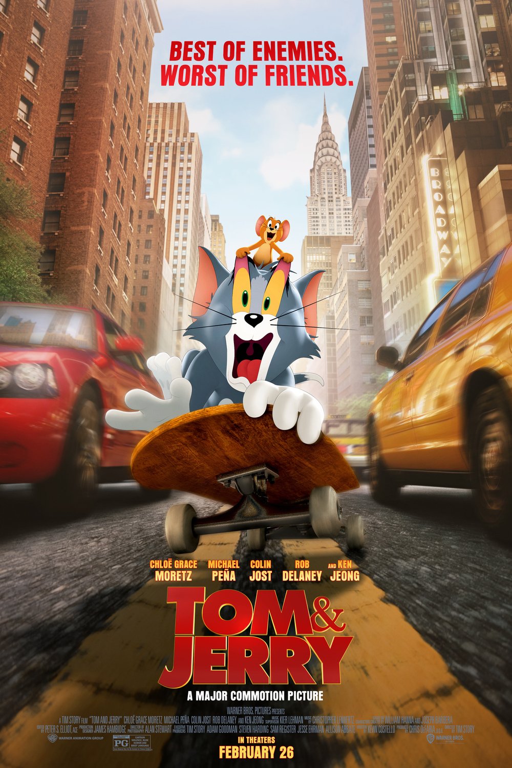 L'affiche du film Tom & Jerry