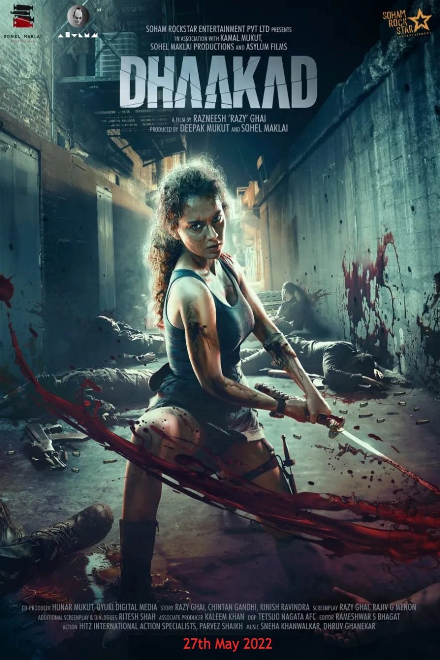 L'affiche du film Dhaakad